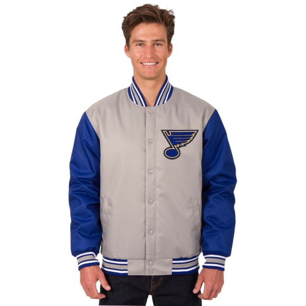 ST. LOUIS BLUES Men's Poly Twill Embroidered Jacket