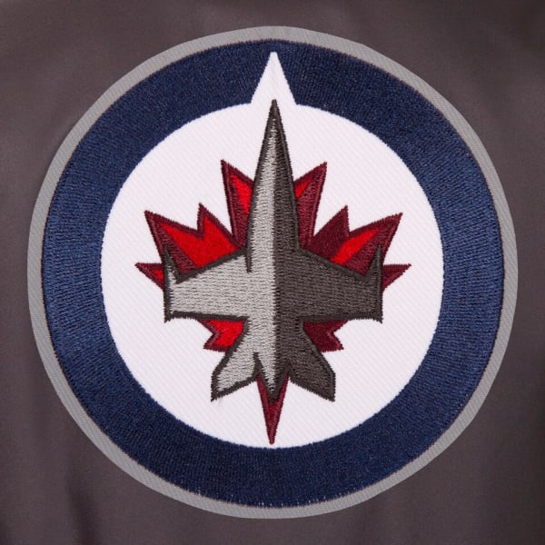 WINNIPEG JETS Men's Poly Twill Embroidered Jacket