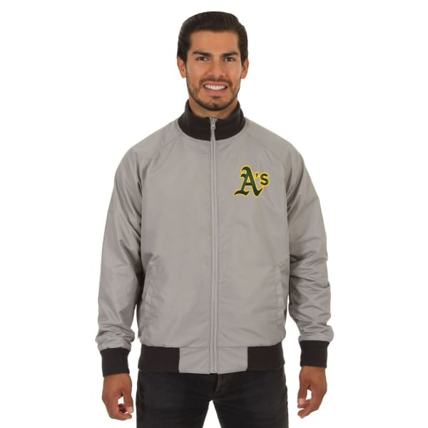 OAKLAND ATHLETICS Men's Reversible Embroidered Track Jacket