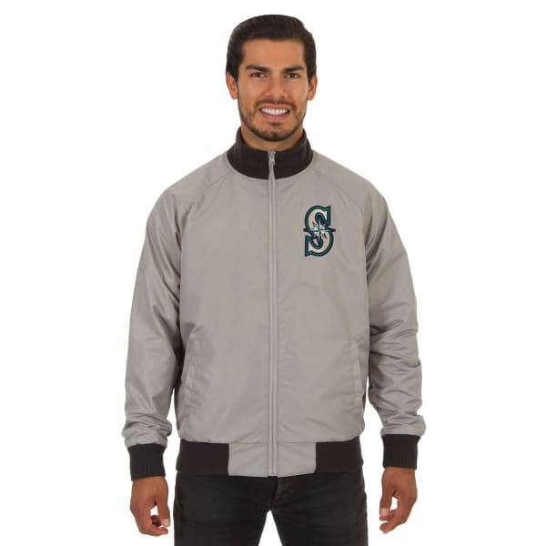 SEATTLES MARINERS Men's Reversible Embroidered Track Jacket