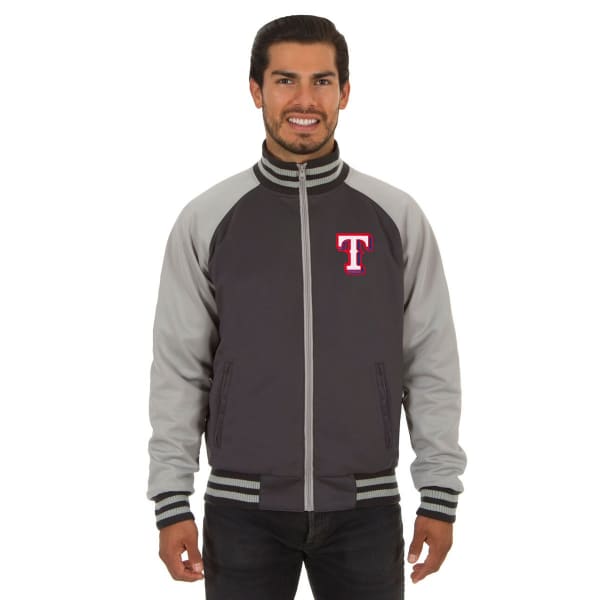 TEXAS RANGERS Men's Reversible Embroidered Track Jacket
