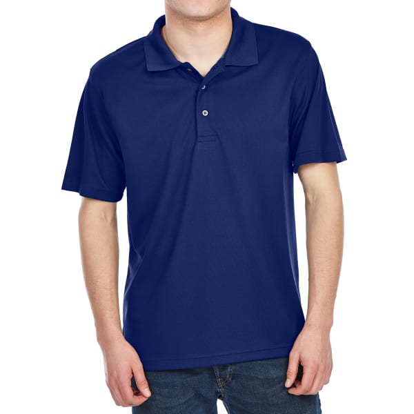 BCC Men's Performance Rice Stitch Short-Sleeve Polo Shirt