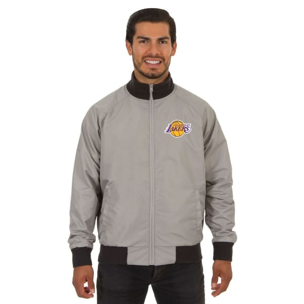 LOS ANGELES LAKERS Men's Reversible Embroidered Track Jacket