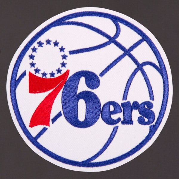 PHILADELPHIA 76ERS Men's Reversible Embroidered Track Jacket