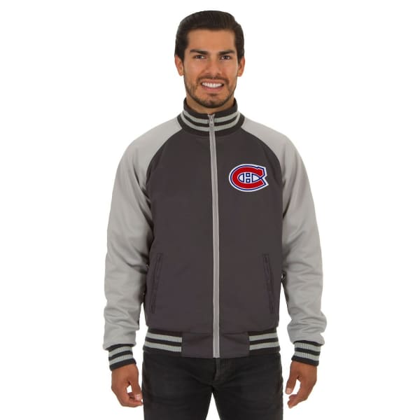 MONTREAL CANADIENS Men's Reversible Embroidered Track Jacket