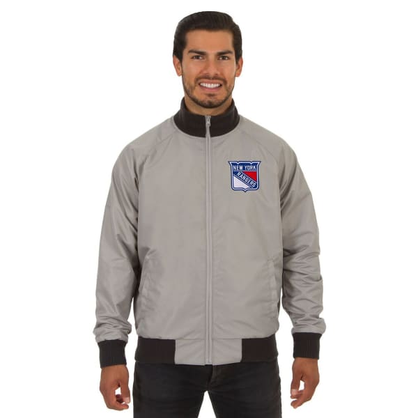 NEW YORK RANGERS Men's Reversible Embroidered Track Jacket