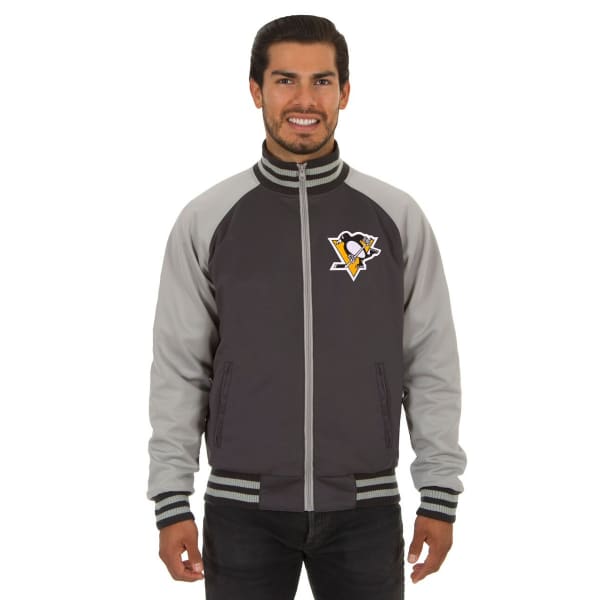 PITTSBURGH PENGUINS Men's Reversible Embroidered Track Jacket