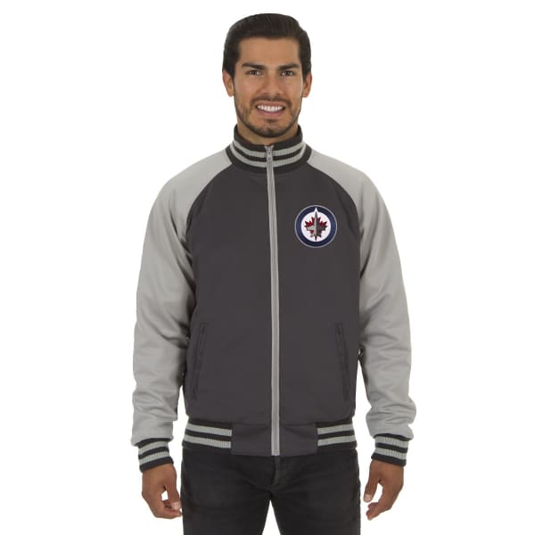 WINNIPEG JETS Men's Reversible Embroidered Track Jacket