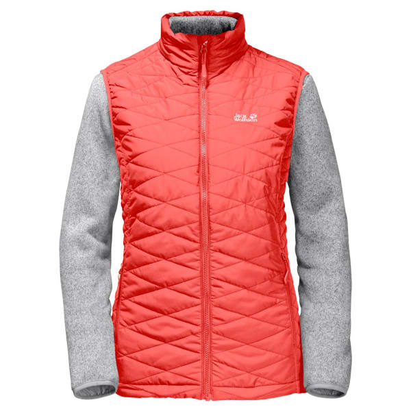 JACK WOLFSKIN Women's Caribou Glen 3-in-1 Vest and Fleece Set