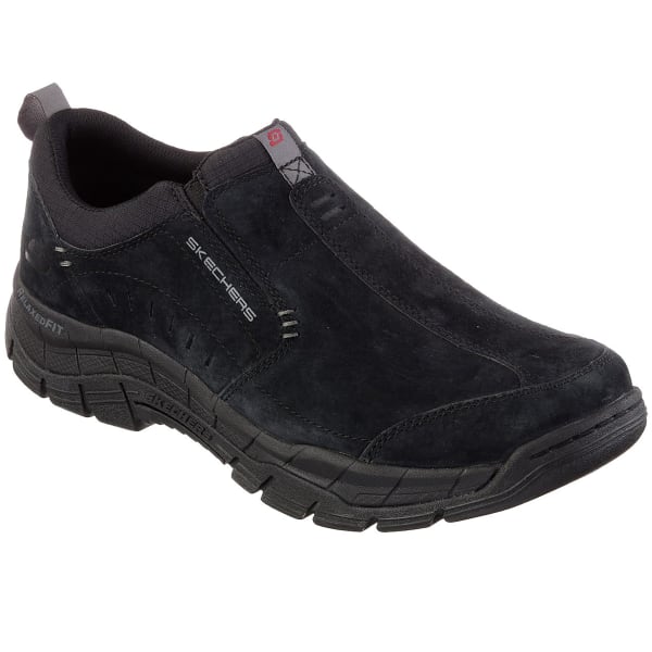 SKECHERS Men's Relaxed Fit: Rig - Mountain Top Moc Slip-On Casual Shoes