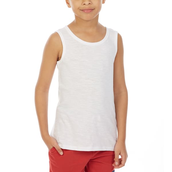 MINOTI Big Boys' Basic Slub Tank Top