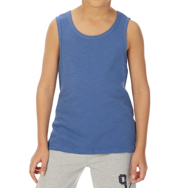 MINOTI Big Boys' Basic Slub Tank Top