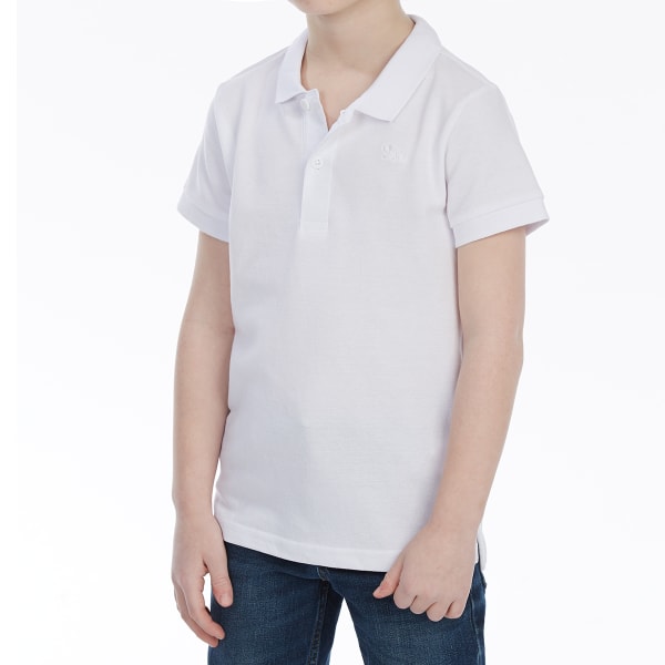 MINOTI Big Boys' Basic Pique Short-Sleeve Polo Shirt