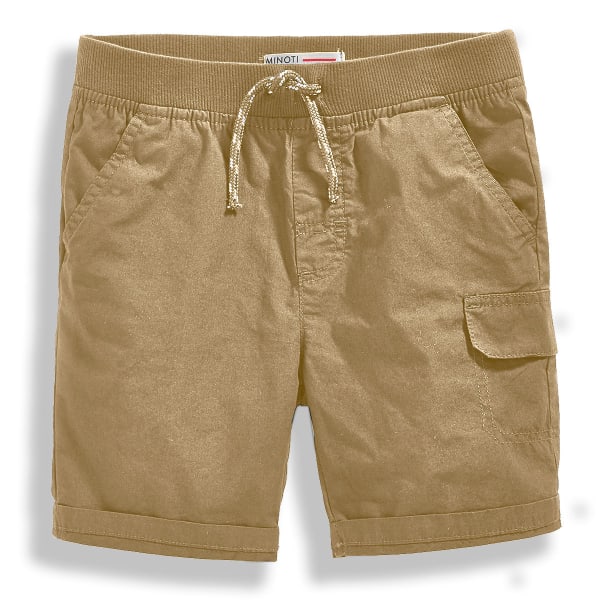 MINOTI Big Boys' Basic Poplin Shorts