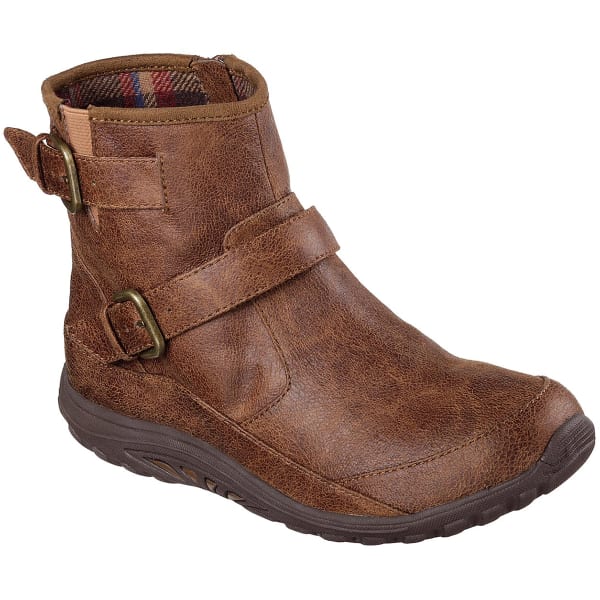 SKECHERS Women's Relaxed Fit: Reggae Fest - Urban Dread Low Boots, Brown