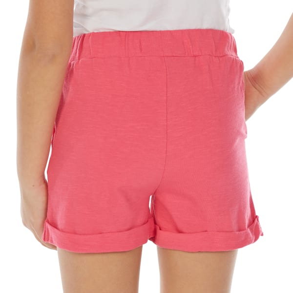 MINOTI Big Girls' Slub Jersey Shorts