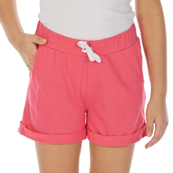 MINOTI Big Girls' Slub Jersey Shorts