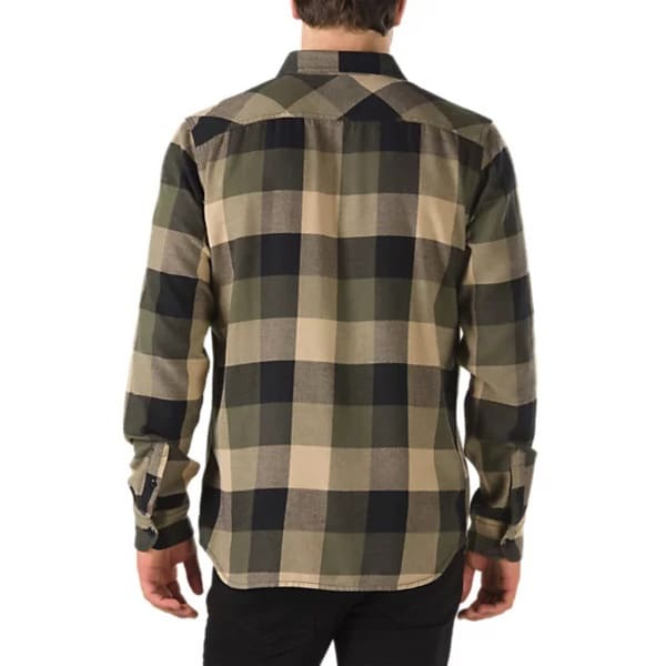 VANS Guys' Box Long-Sleeve Flannel Shirt