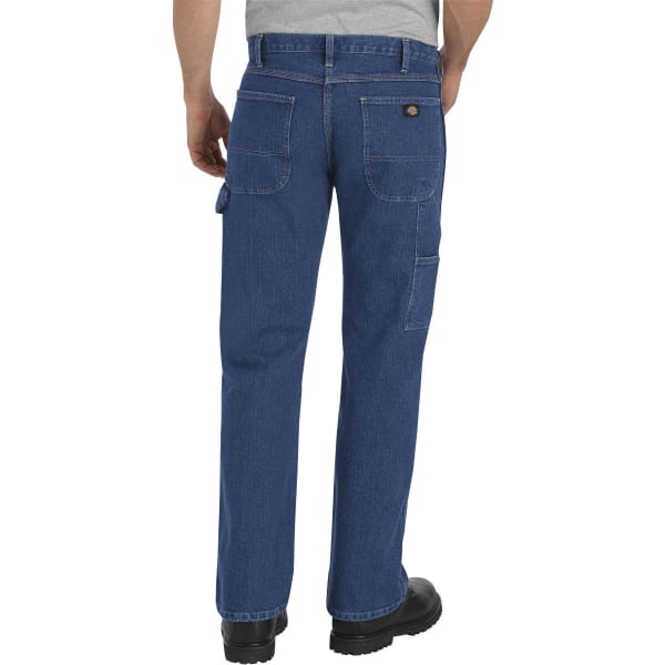 DICKIES Men's FLEX Relaxed Fit Straight Leg Carpenter Denim Jean