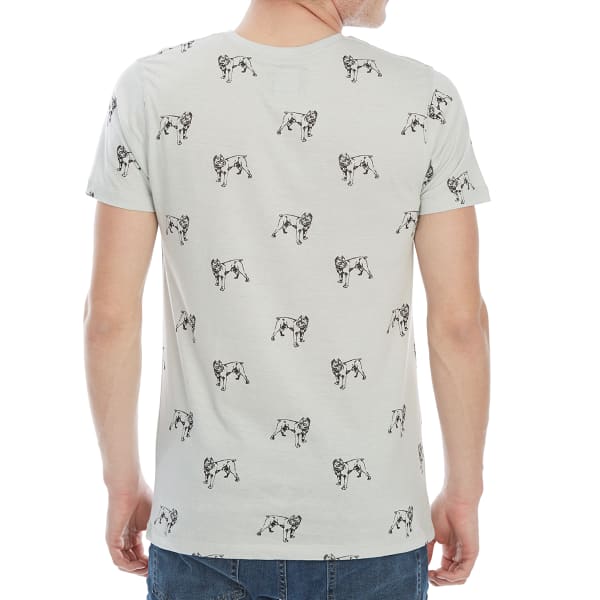 ALPHA BETA Guys' Printed Knit Short-Sleeve Tee