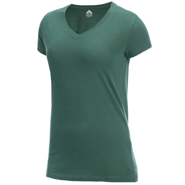 EMS Women's Organic Slub V-Neck Short-Sleeve Tee