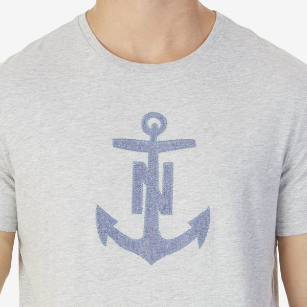 NAUTICA Men's Anchor Graphic Short-Sleeve Tee