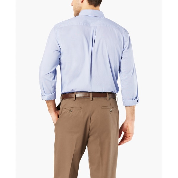 DOCKERS Men's Comfort Stretch No-Wrinkle Long-Sleeve Shirt