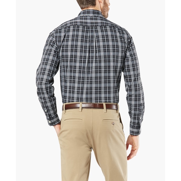 DOCKERS Men's Comfort Stretch No-Wrinkle Long-Sleeve Shirt