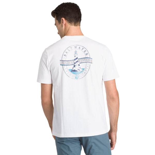 IZOD Men's Back Point Lighthouse Tee