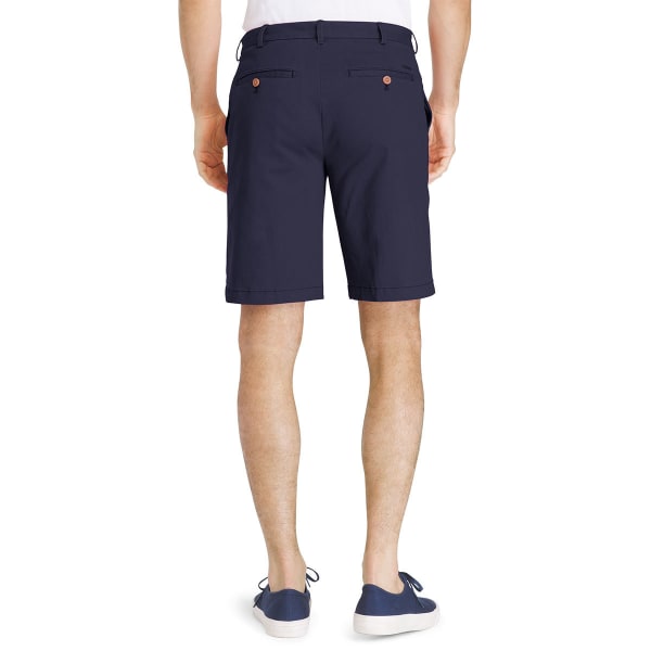 IZOD Men's Saltwater Stretch Flat-Front Chino Shorts