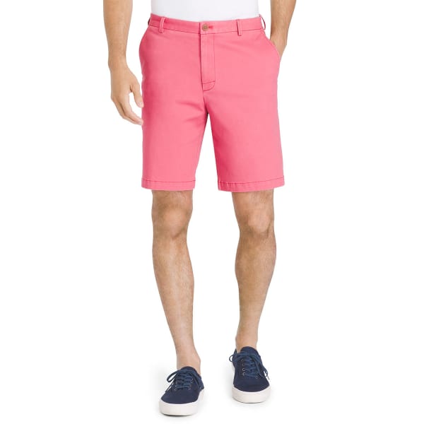 IZOD Men's Saltwater Stretch Flat-Front Chino Shorts - Bob’s Stores