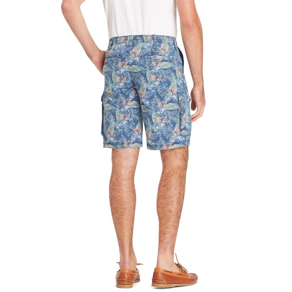 IZOD Men's Beachtown Printed Cargo Shorts