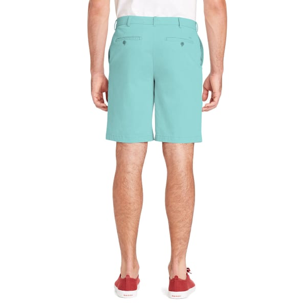 IZOD Men's Saltwater Stretch Flat-Front Chino Shorts