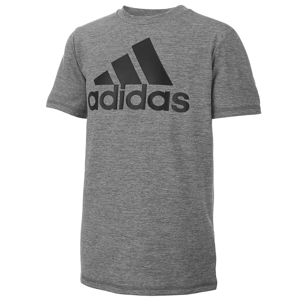 ADIDAS Big Boys' Clima Performance Logo Short-Sleeve Shirt