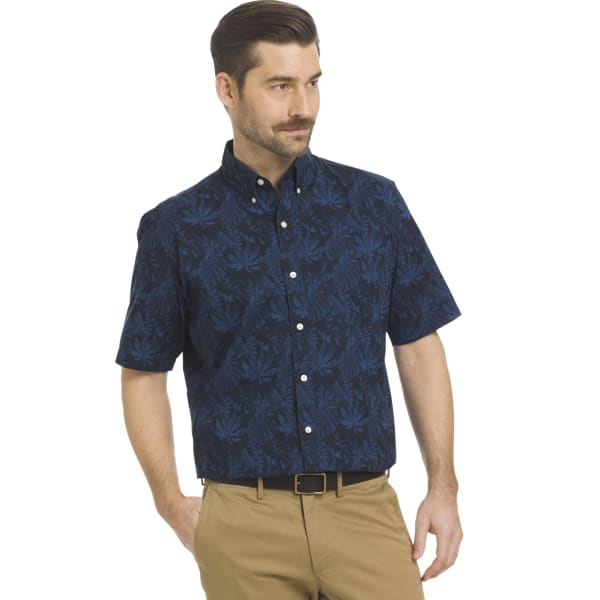 ARROW Men's Coastal Cove Woven Short-Sleeve Shirt