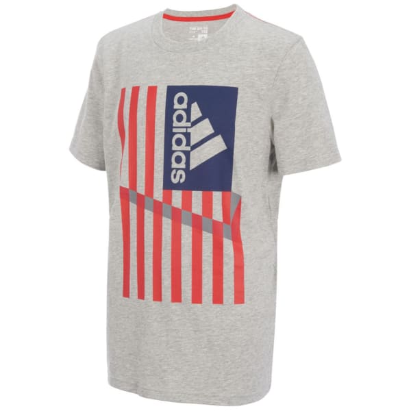 ADIDAS Big Boys' USA Short-Sleeve Tee