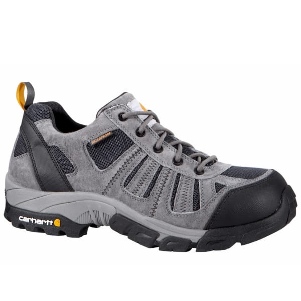 CARHARTT Men's Lightweight Low-Rise Non Safety Toe Work Hiker Boots, Grey/Navy