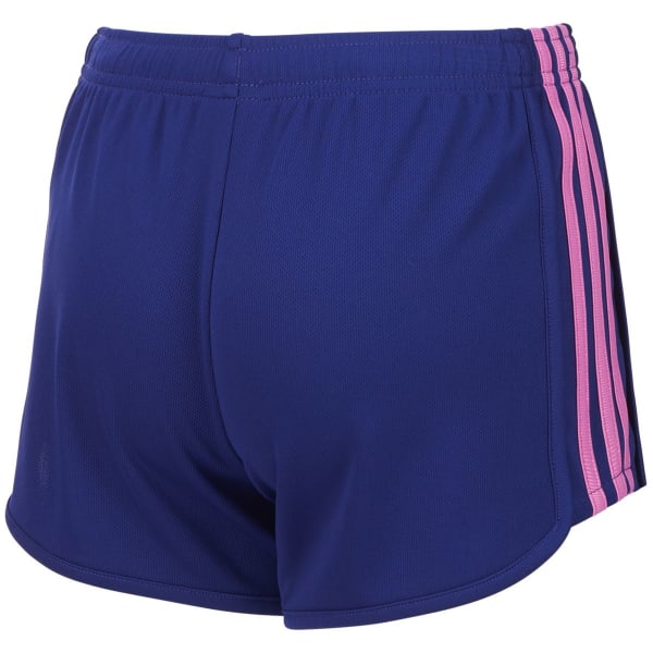 ADIDAS Big Girls' 3-Stripes Mesh Shorts