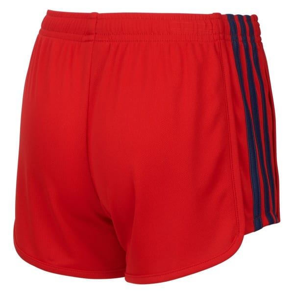 ADIDAS Big Girls' 3-Stripes Mesh Shorts