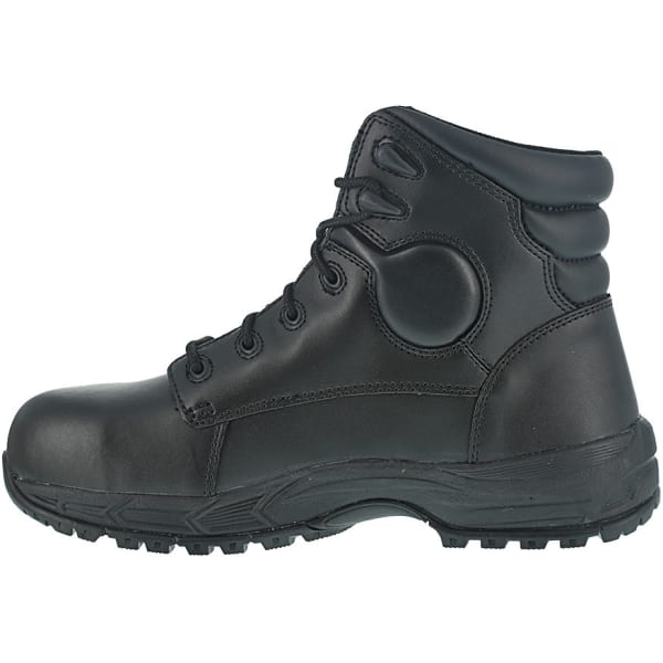 IRON AGE Men's Ground Finish Steel Toe 6 in. Sport Boots, Black