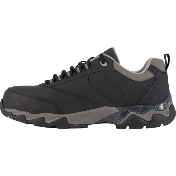 REEBOK WORK Men's Beamer Composite Toe Athletic Oxford Sneaker, Black/Grey