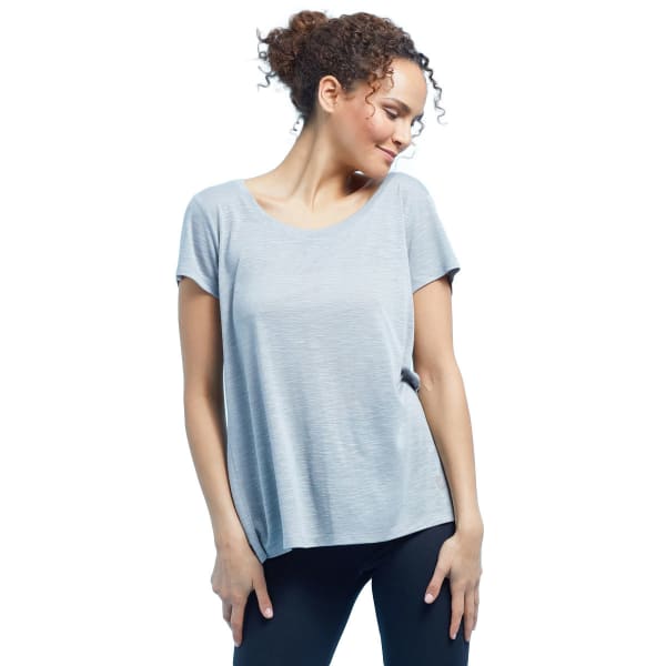 BALANCE COLLECTION BY MARIKA Women's Olive Short-Sleeve Tee