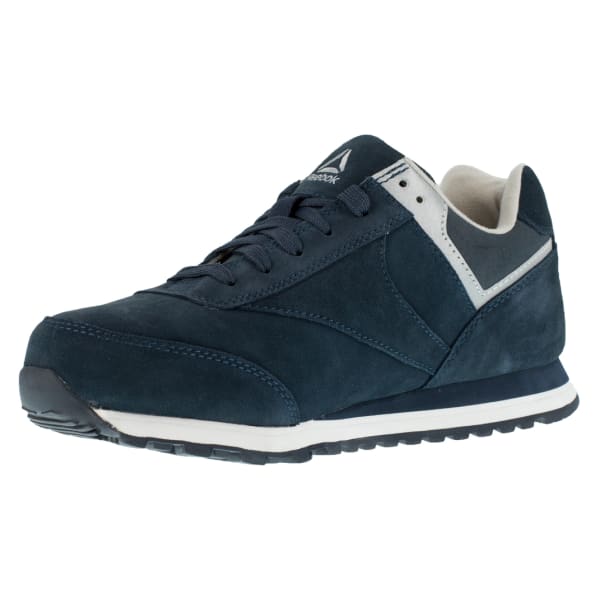 REEBOK WORK Women's Leelap Steel Toe Suede Leather Retro Jogger Oxford Sneakers