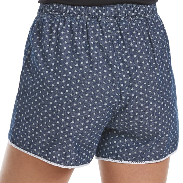 MAISON COUPE Big Girls' Star Print Soft Shorts