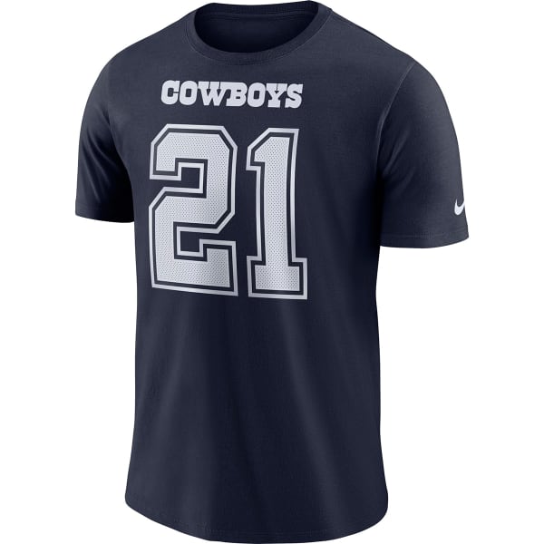 DALLAS COWBOYS Men's Nike Elliott #21 Name and Number Tee