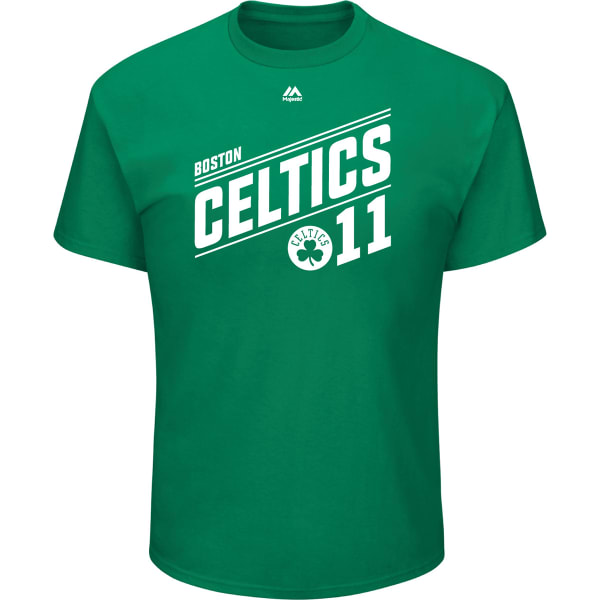 BOSTON CELTICS Men's Kyrie Irving #11 Name and Number Short-Sleeve Tee