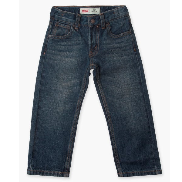 LEVI'S Toddler Boys' 505 Straight Fit Jeans