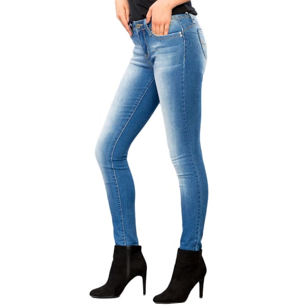 YMI Juniors' WannaBettaButt Mid-Rise Skinny Jeans