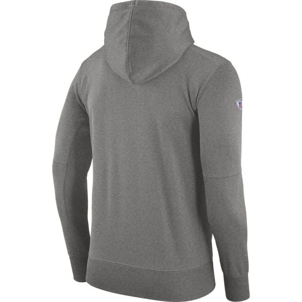 NIKE Men's New York Jets Therma Fleece Pullover Hoodie