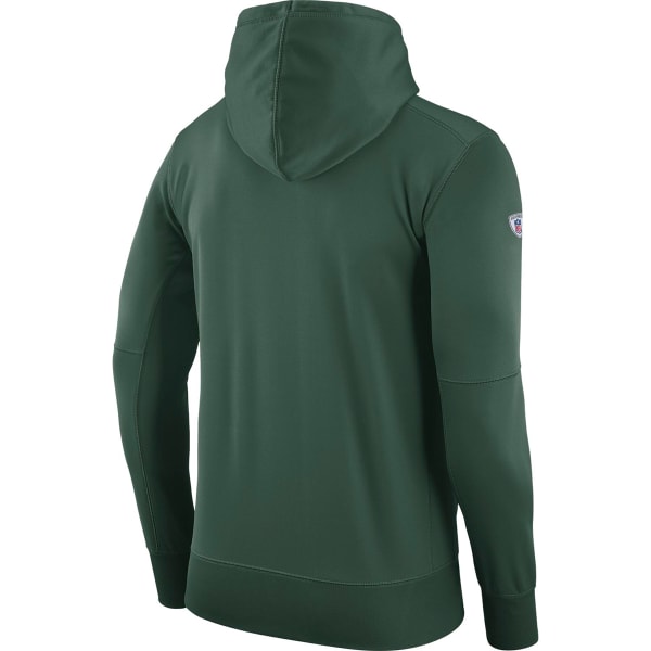 NIKE Men's New York Jets Therma Fleece Pullover Hoodie